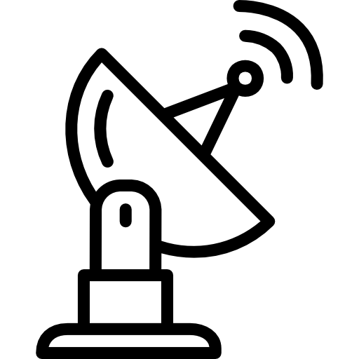 Спутниковая тарелка Smalllikeart Lineal иконка