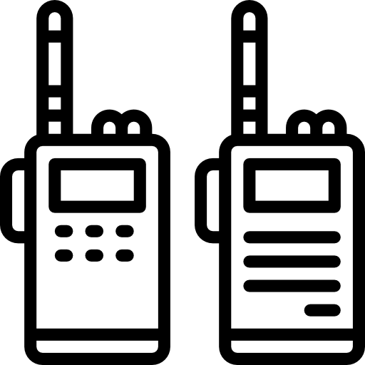 krótkofalówka Smalllikeart Lineal ikona