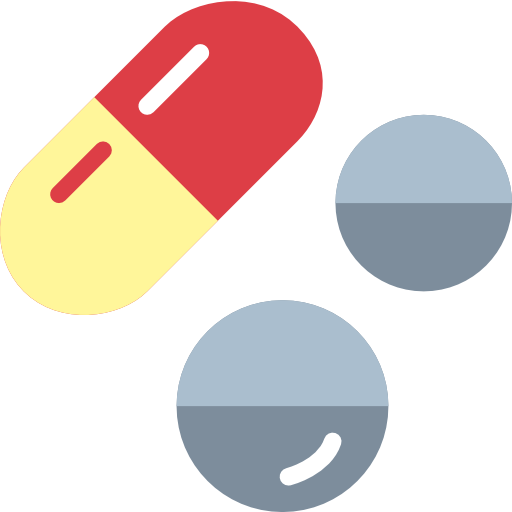 antibiotica Smalllikeart Flat icoon