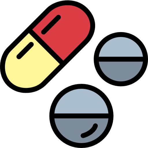 antibiotikum Smalllikeart Lineal Color icon