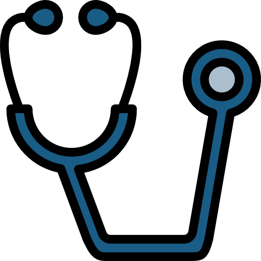 Stethoscope Smalllikeart Lineal Color icon