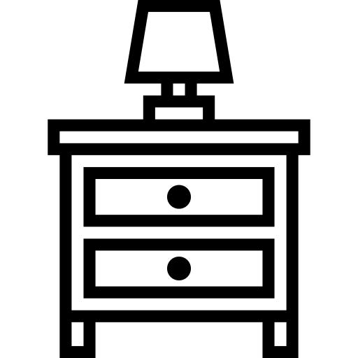mesilla de noche Smalllikeart Lineal icono
