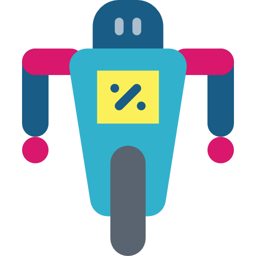 robot Smalllikeart Flat icoon