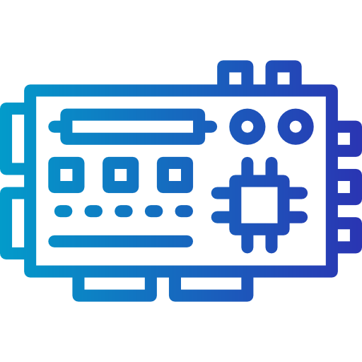moederbord Smalllikeart Gradient icoon