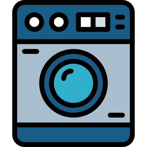 Washing machine Smalllikeart Lineal Color icon