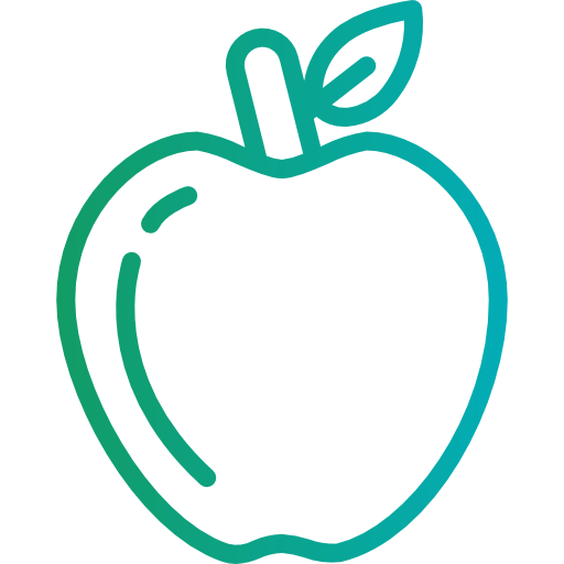 яблоко Smalllikeart Gradient иконка