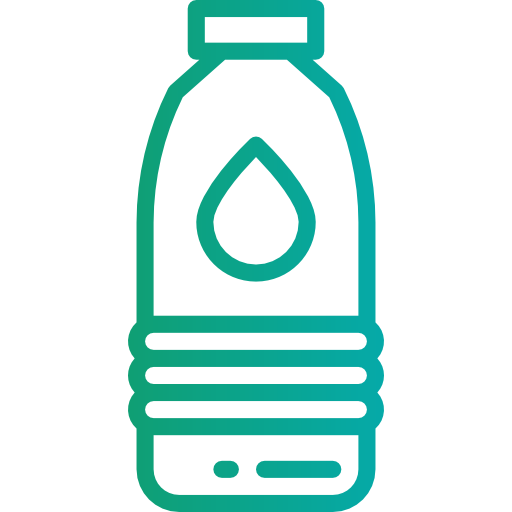 Water bottle Smalllikeart Gradient icon