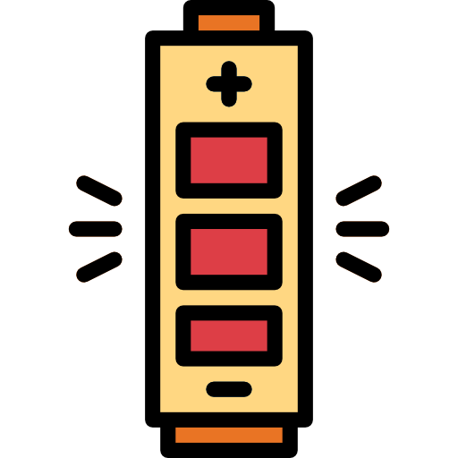 Battery Smalllikeart Lineal Color icon