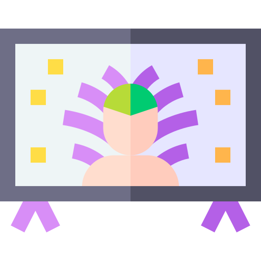 Mardi gras Basic Straight Flat icon