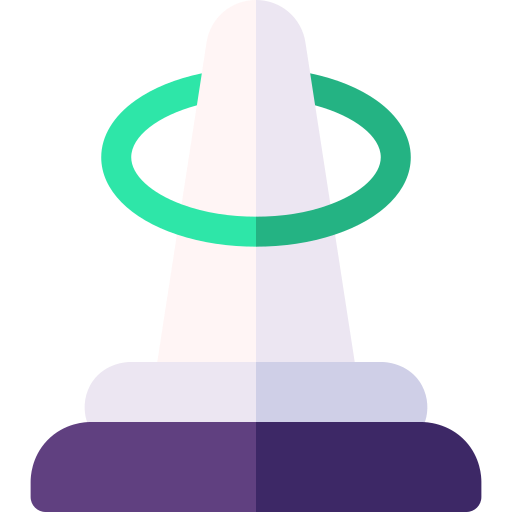 Ring toss Basic Rounded Flat icon