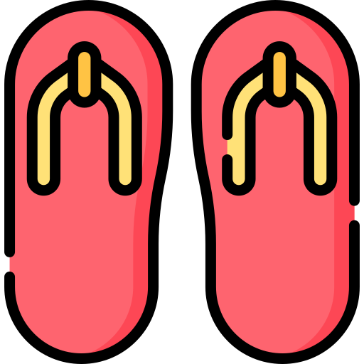 chancletas Special Lineal color icono