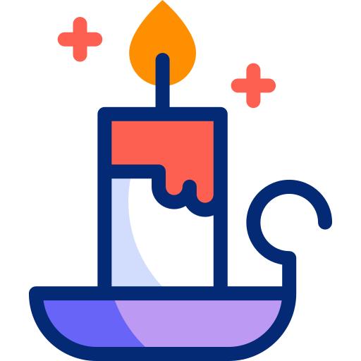 Candle Basic Accent Lineal Color icon