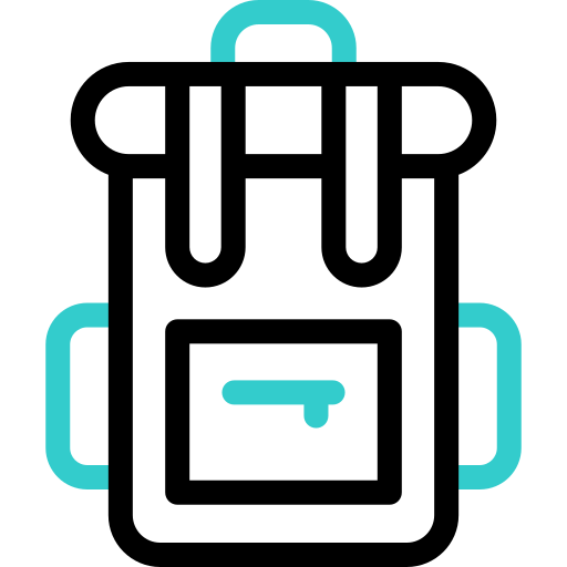 배낭 Basic Accent Outline icon