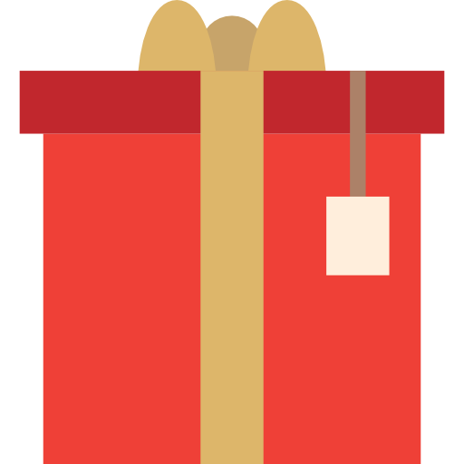 Gift box Iconixar Flat icon