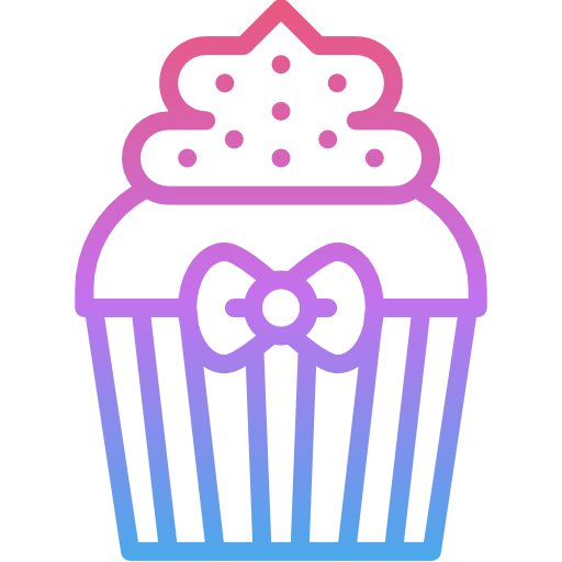 cupcake Iconixar Gradient Icône