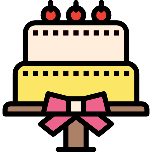 torta Iconixar Lineal Color icona