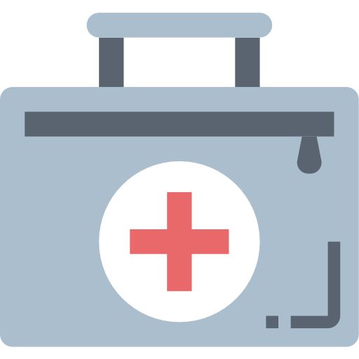 First aid kit Smalllikeart Flat icon