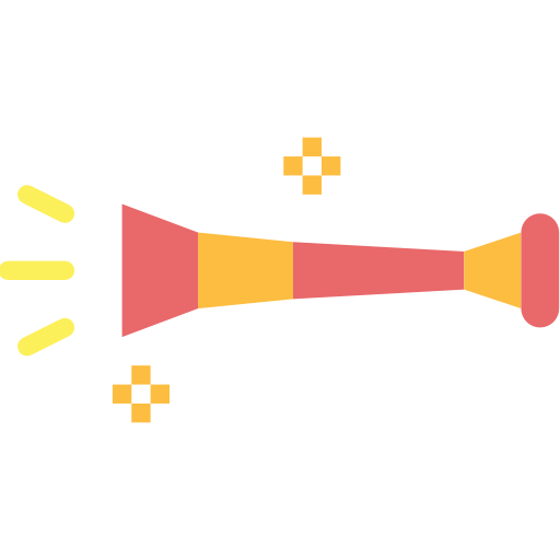 vuvuzela Smalllikeart Flat Icône