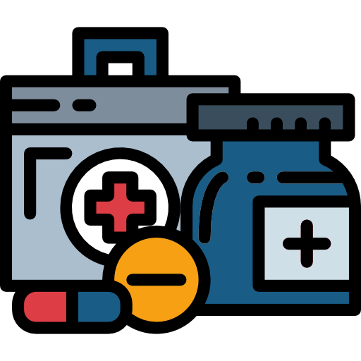 First aid kit Smalllikeart Lineal Color icon