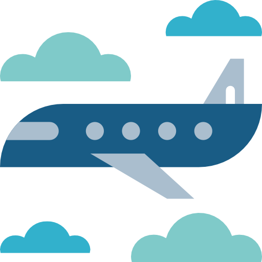 Самолет Smalllikeart Flat иконка