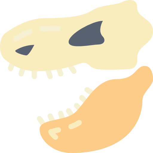 dinozaur Basic Miscellany Flat ikona
