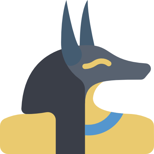 Anubis Basic Miscellany Flat icon