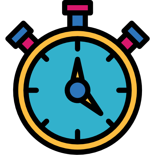 chronometer Smalllikeart Lineal Color icon