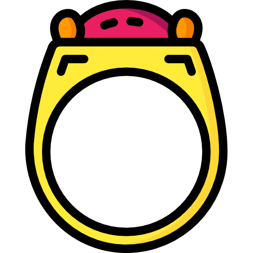pierścień Basic Miscellany Lineal Color ikona