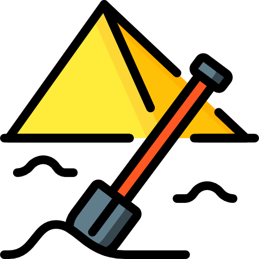 piramida Basic Miscellany Lineal Color ikona