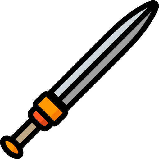 miecz Basic Miscellany Lineal Color ikona