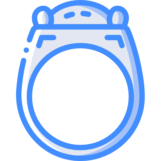 anel Basic Miscellany Blue Ícone