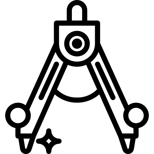 brújula Smalllikeart Lineal icono