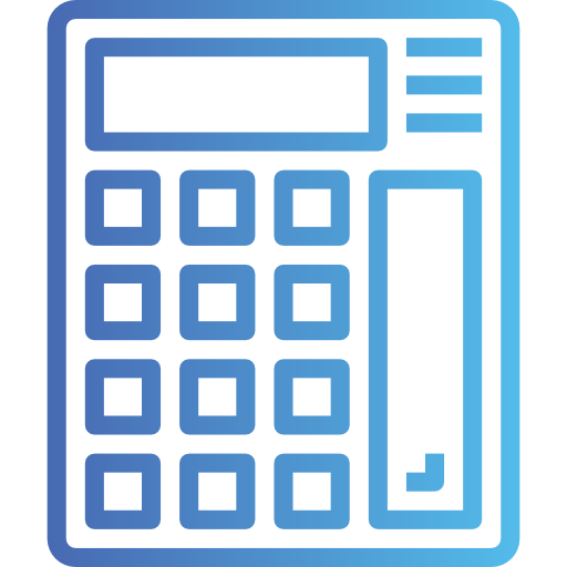 calculadora Smalllikeart Gradient Ícone