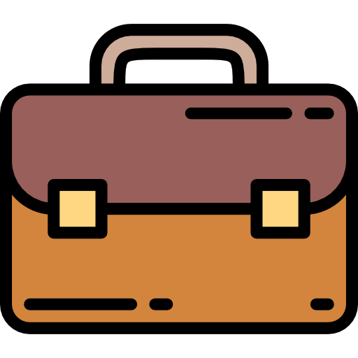 Briefcase Smalllikeart Lineal Color icon