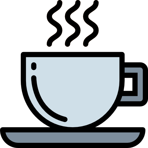 gorący napój Smalllikeart Lineal Color ikona