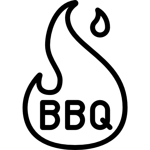 barbacoa Basic Miscellany Lineal icono