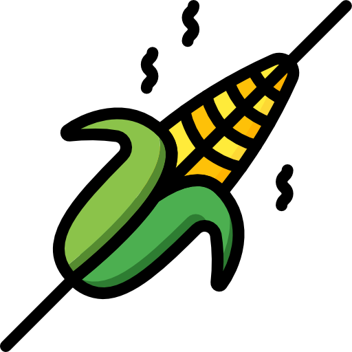 Corn Basic Miscellany Lineal Color icon