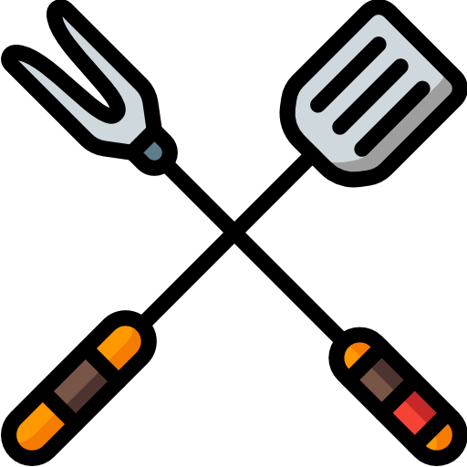 Fork Basic Miscellany Lineal Color icon