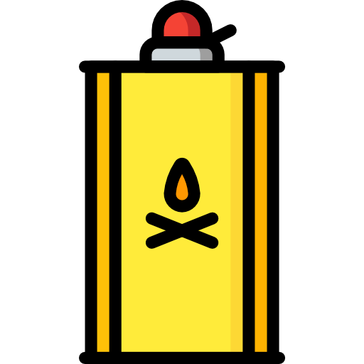 feuerzeug Basic Miscellany Lineal Color icon