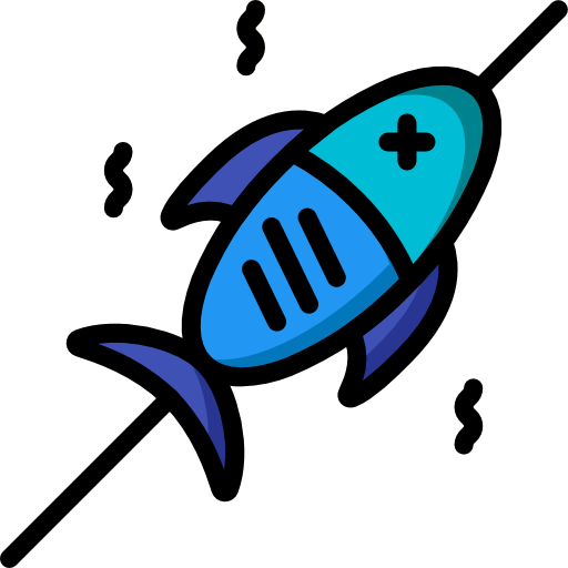 pescado Basic Miscellany Lineal Color icono