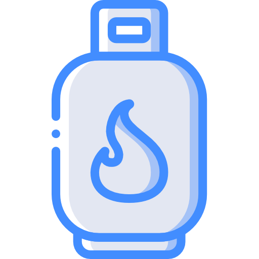 bouteille de gaz Basic Miscellany Blue Icône