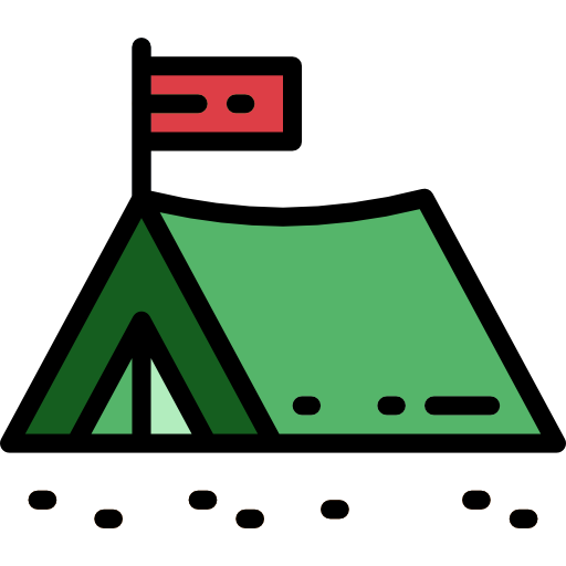 namiot Smalllikeart Lineal Color ikona
