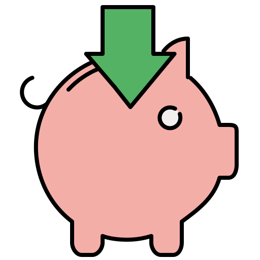 Piggy Generic color lineal-color icon
