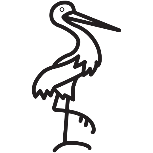 uccello Generic outline icona