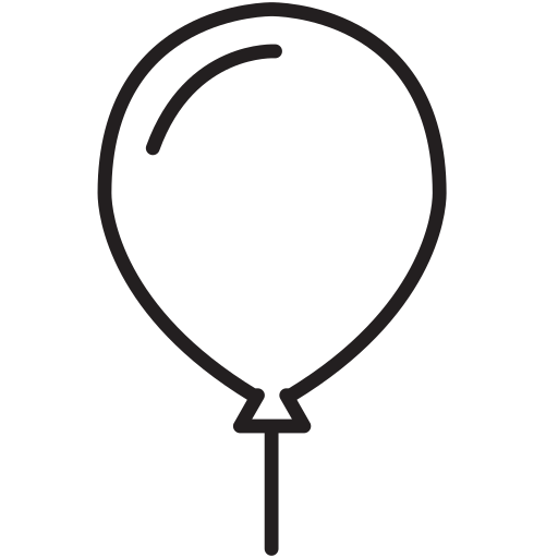 ballon Generic outline icon