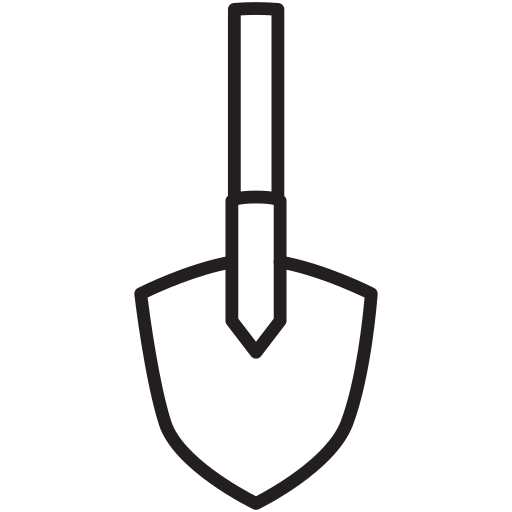 シャベル Generic outline icon