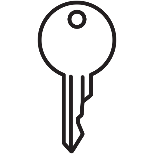 Key Generic outline icon