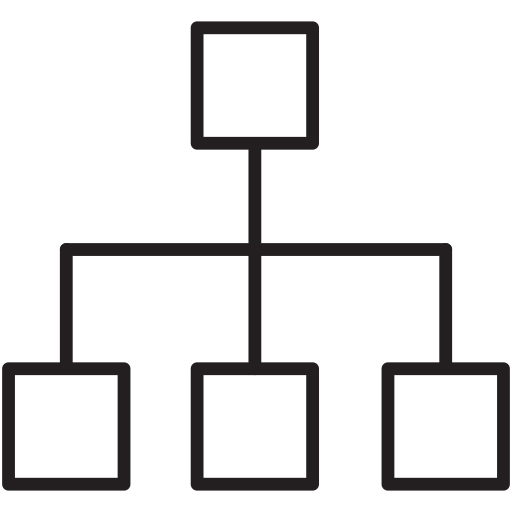 carré Generic outline Icône