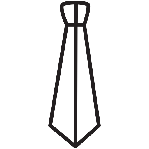 Tie Generic outline icon