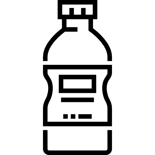 butelka Detailed Straight Lineal ikona